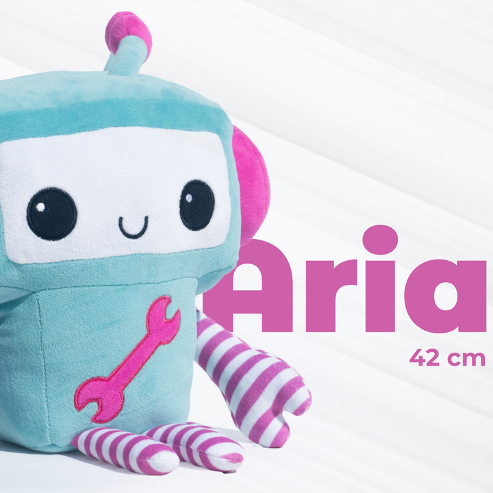 Aria – The Cutest Plush Robot Ever!